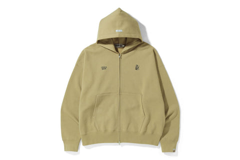 URSUS LOOSE FIT ZIP UP HOODIE MENS