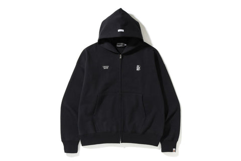 URSUS LOOSE FIT ZIP UP HOODIE MENS