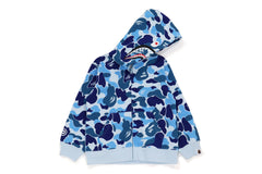 BIG ABC CAMO SHARK ZIP HOODIE KIDS