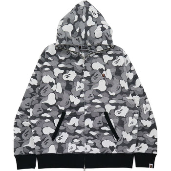 STRIPE ABC CAMO RELAXED FIT FULL ZIP HOODIE MENS