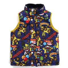 BABY MILO CIRCUS REVERSIBLE VEST KIDS