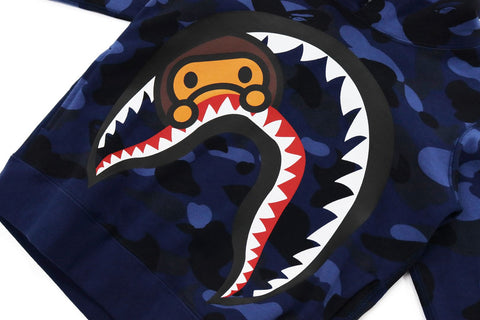 COLOR CAMO MILO SHARK PULLOVER HOODIE KIDS