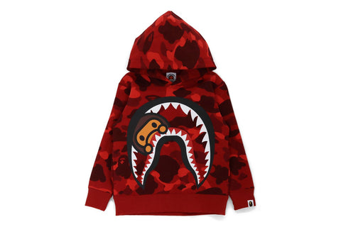 COLOR CAMO MILO SHARK PULLOVER HOODIE KIDS