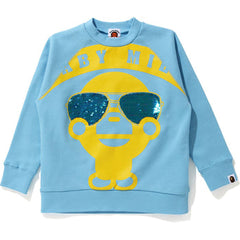 BABY MILO SEQUIN SUNGLASSES CREWNECK KIDS