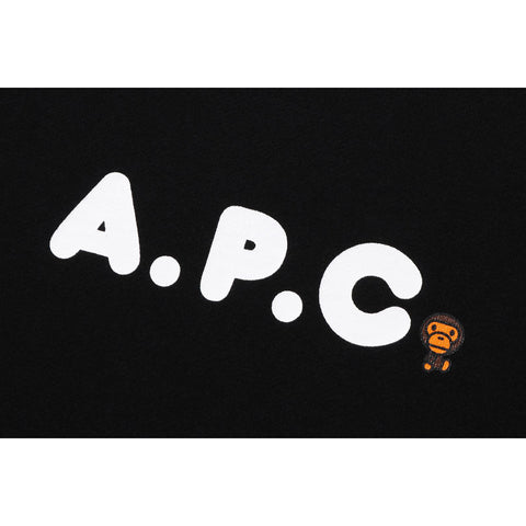 BAPE X A.P.C. MILO ON APC CREWNECK KIDS