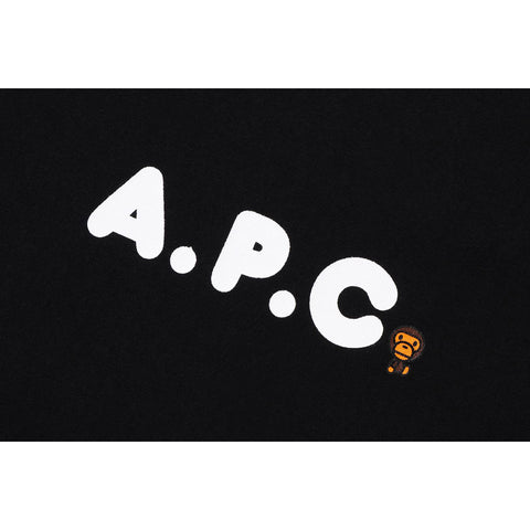 BAPE X A.P.C. MILO ON APC WIDE TEE MENS