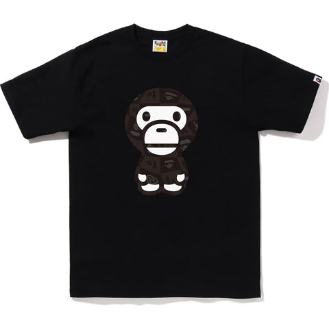 BAPE DISTORTION BIG BABY MILO TEE MENS