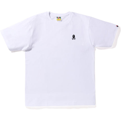 COLOR APE CROSSBONE ONE POINT TEE MENS