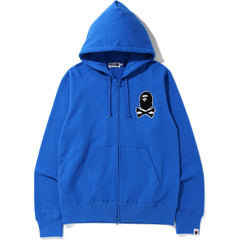 APE CROSSBONE ZIP HOODIE MENS