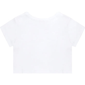 LOGO PRINTED SLIM CUT TEE LADIES