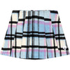 CHECK PLEATED SKIRT LADIES